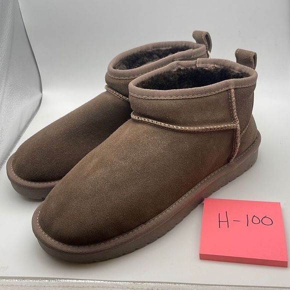 CUSHIONAIRE womens Cozy Ankle Boot Size 8.5 TAUPE - Picture 2 of 7